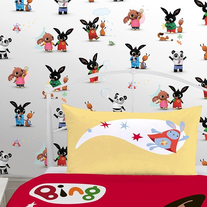  - Bing Bunny Kids Wallpaper Cartoon - WP4 - BIN - BUN - 12 - Decor Warehouse