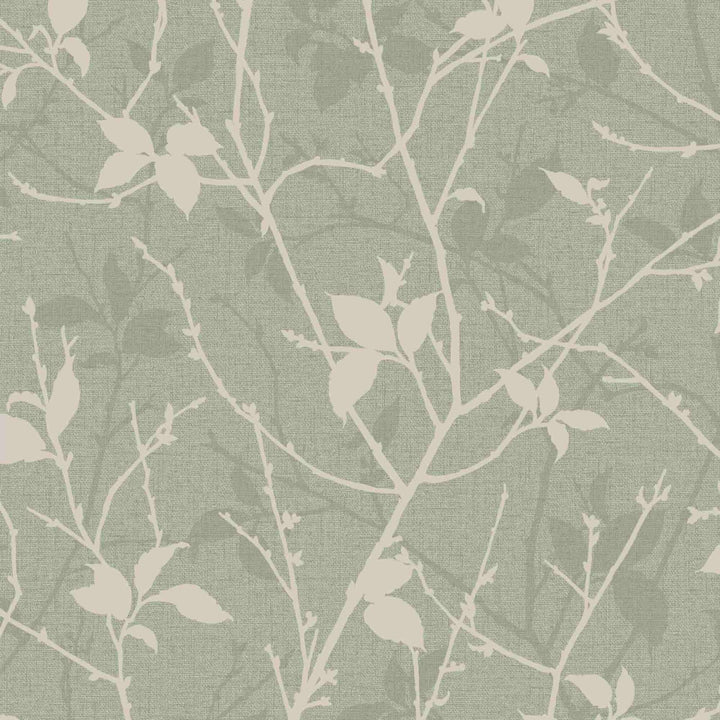 122430-Graham & Brown-Belle Sage Wallpaper-Decor Warehouse
