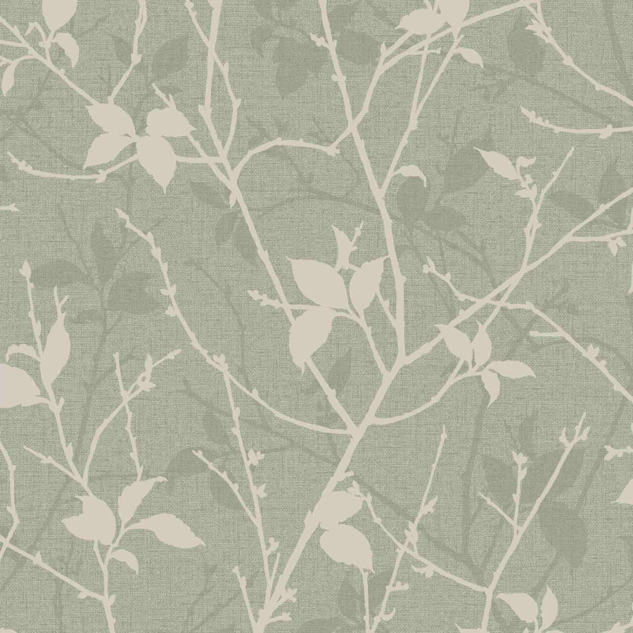 122430-Graham & Brown-Belle Sage Wallpaper-Decor Warehouse