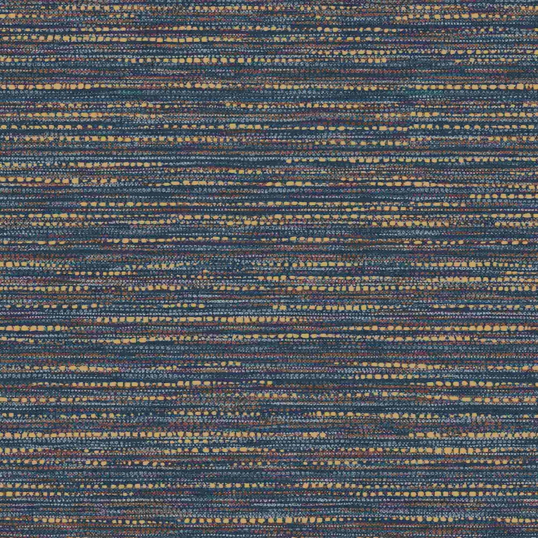 121402-Graham & Brown-Chunky Horizontal Weave Indigo Wallpaper-Decor Warehouse