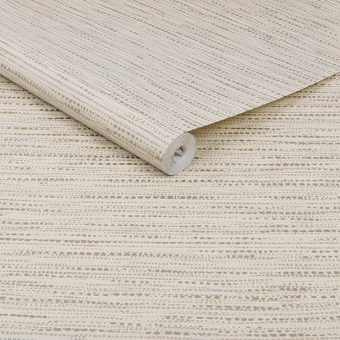 122438-Graham & Brown-Chunky Horizontal Weave Natural Wallpaper-Decor Warehouse
