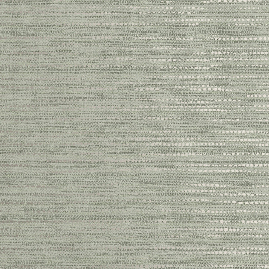 122435-Graham & Brown-Chunky Horizontal Weave Sage Wallpaper-Decor Warehouse