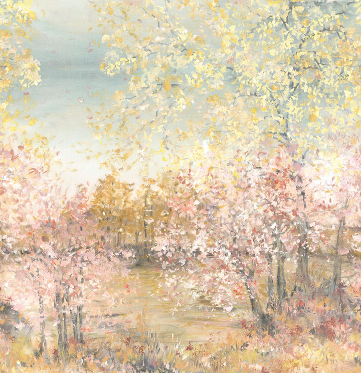  - Casadeco Artistic Garden Rose Blush Wall Mural Large - WDWS88954209 - Decor Warehouse