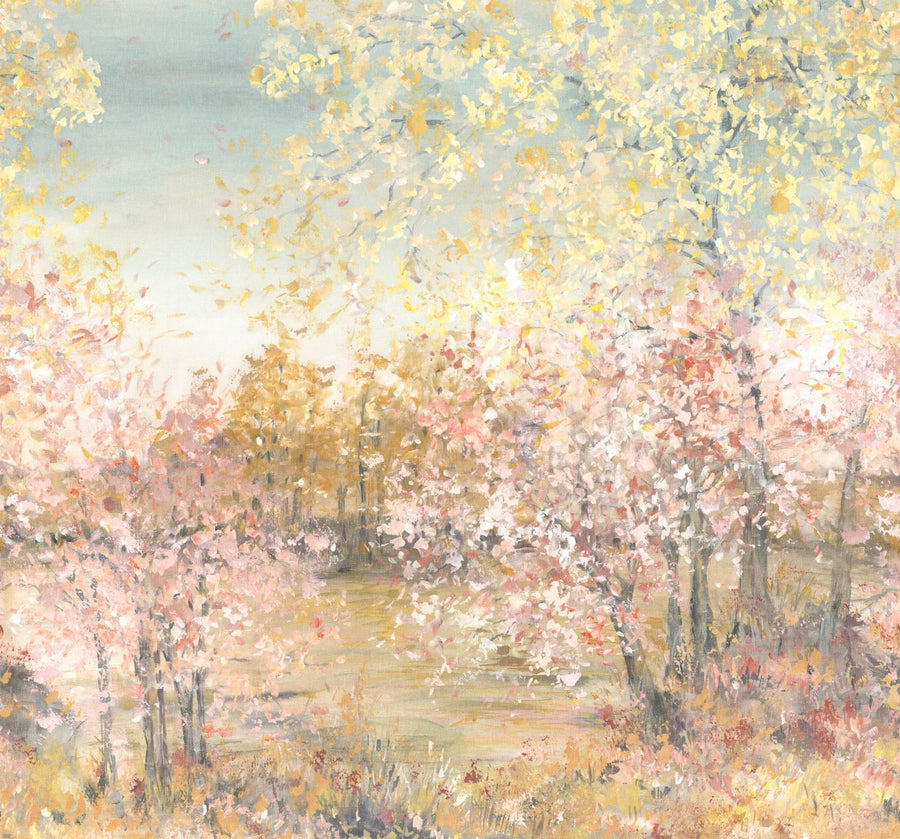  - Casadeco Artistic Garden Rose Blush Wall Mural Medium - WDWS88954208 - Decor Warehouse
