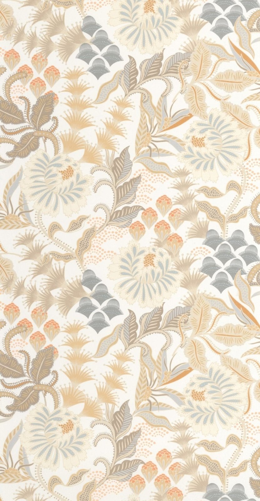  - Casadeco Derby Bloomsbury - Naturel Wallpaper - DERB89281005 - Decor Warehouse
