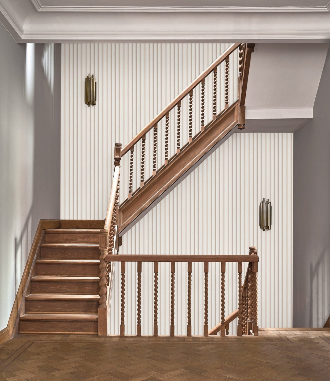  - Casadeco Derby Country Club - Naturel Wallpaper - DERB89320129 - Decor Warehouse