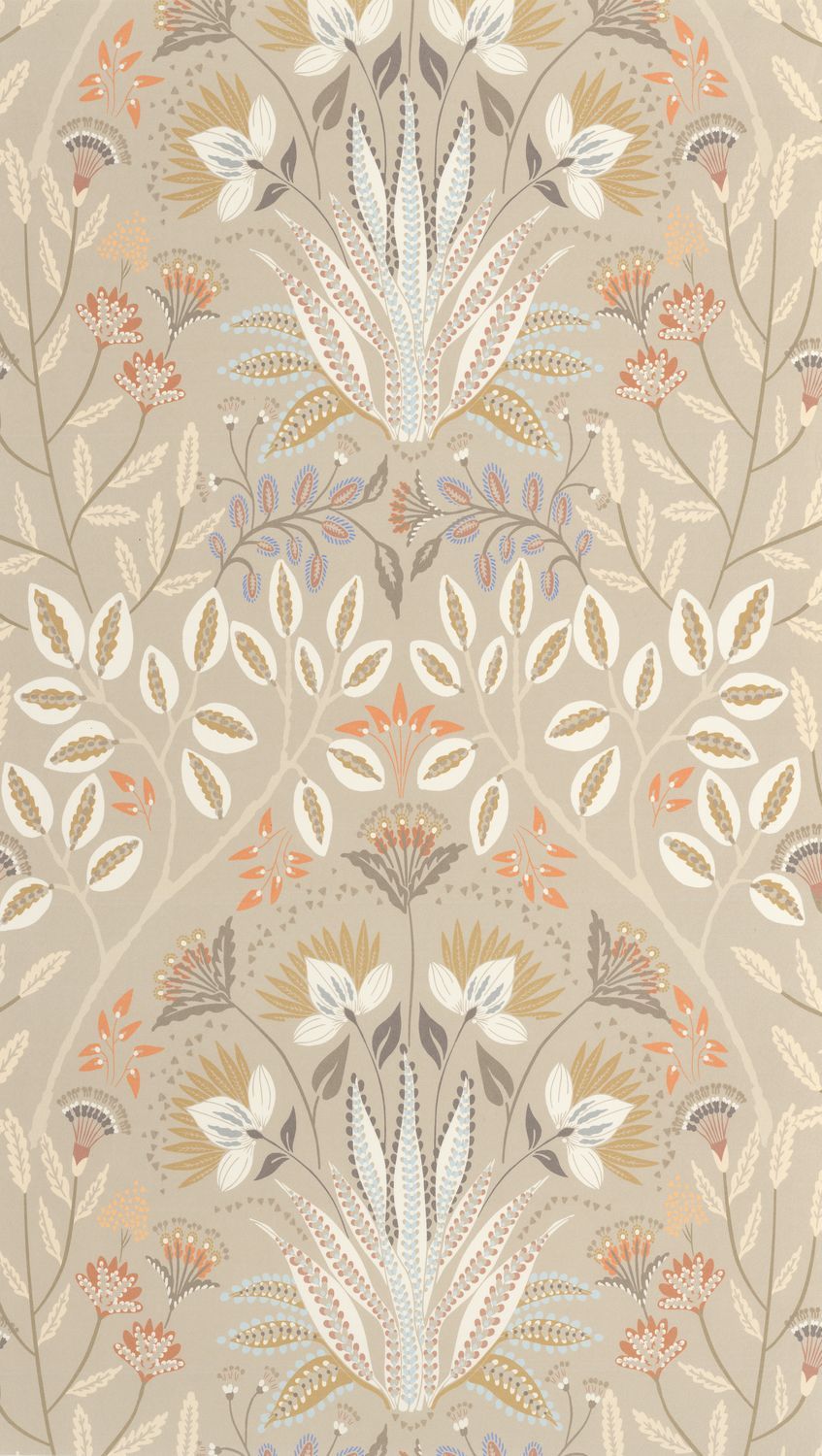  - Casadeco Derby Lords Taupe Wallpaper - DERB89291299 - Decor Warehouse