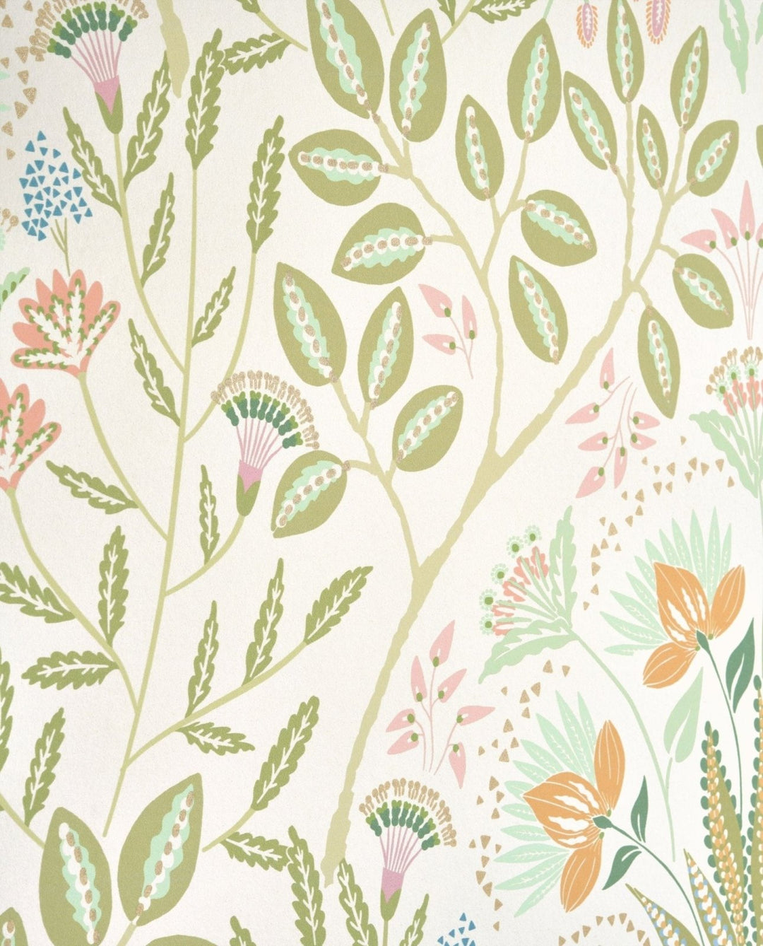 - Casadeco Derby Lords - Vert Amande Wallpaper - DERB89297210 - Decor Warehouse
