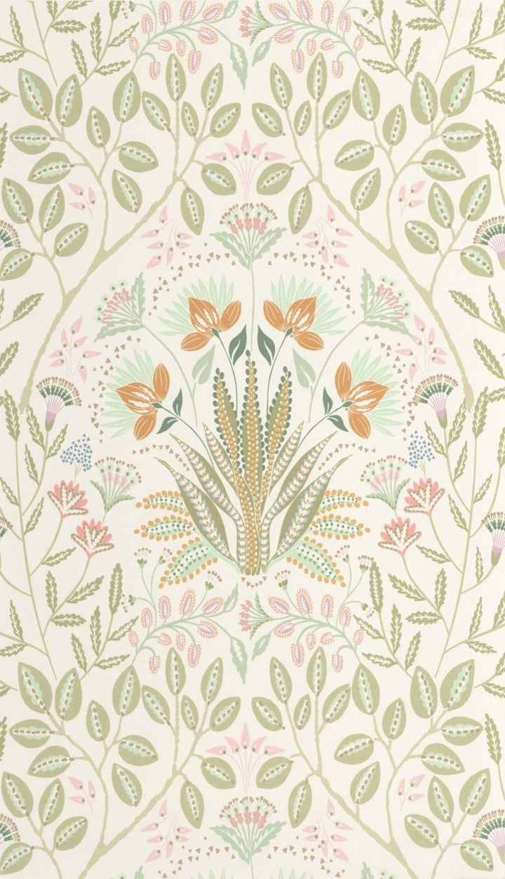 DERB89297210-Casadeco-Casadeco Derby Lords - Vert Amande Wallpaper-Decor Warehouse