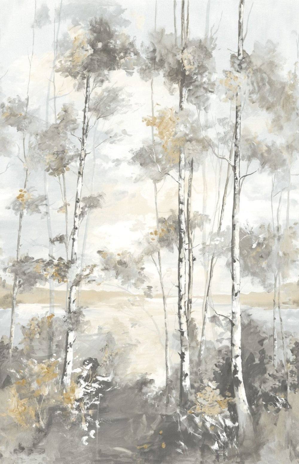 Casadeco Foret Boreale Gris Hivernal Wall Mural Large - RIVI89569204