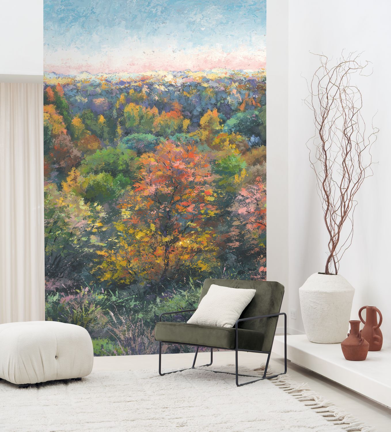 - Casadeco Indian Summer October Wall Mural Medium Size - WDWS88973703 - Decor Warehouse
