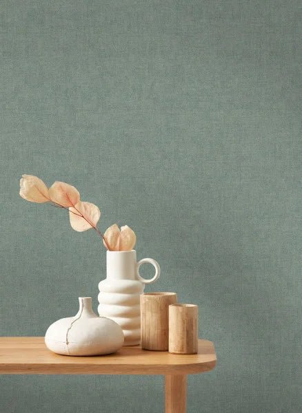 - Casadeco Riverside 4 Empreinte - Bleu Orage Wallpaper - RIVI88706357 - Decor Warehouse
