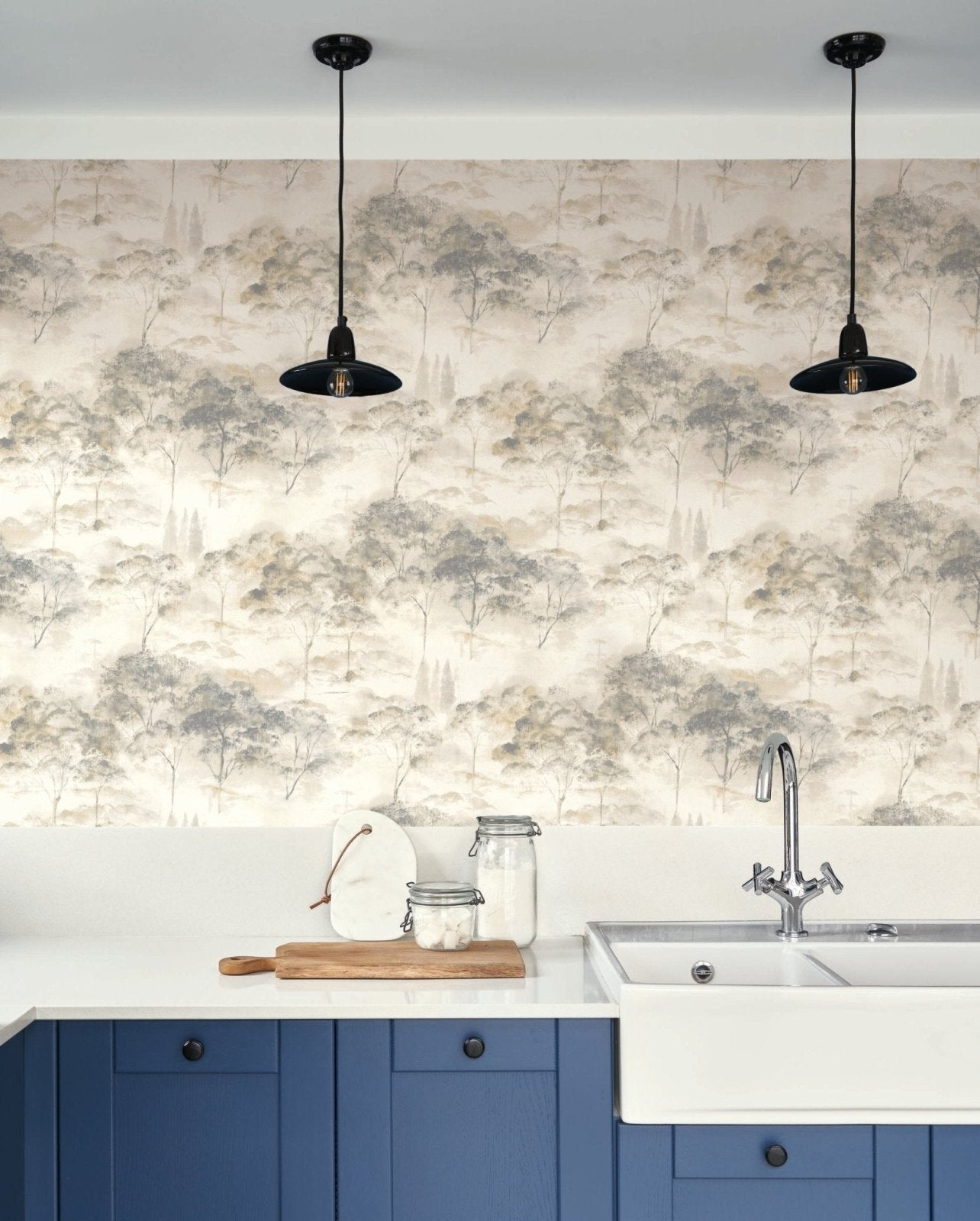 - Casadeco Riverside 4 Sila - Blanc Neige Wallpaper - RIVI89552387 - Decor Warehouse
