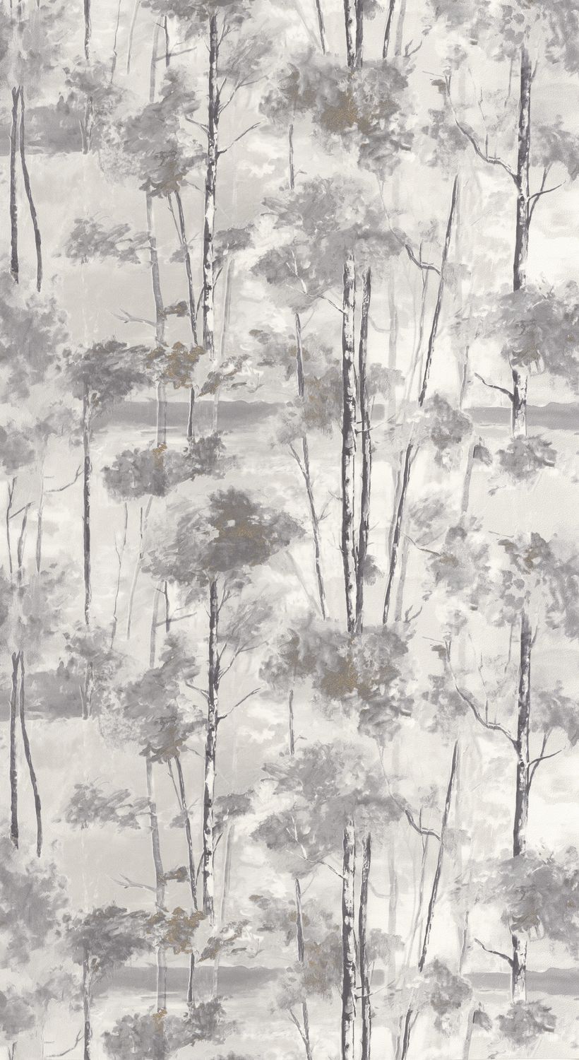  - Casadeco Riverside 4 Skandinavia - Noir Gravure Wallpaper - RIVI89549569 - Decor Warehouse