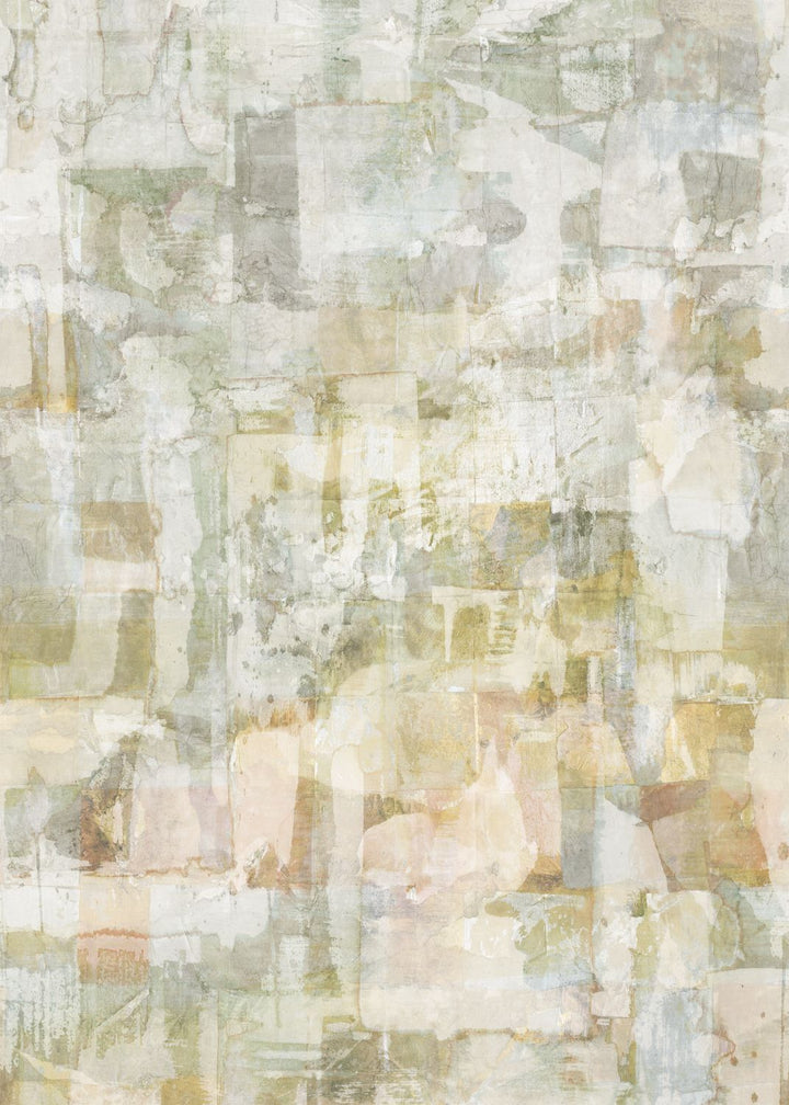  - Casadeco States of Soul Almond Green Wall Mural Medium Size - WDWS89037203 - Decor Warehouse