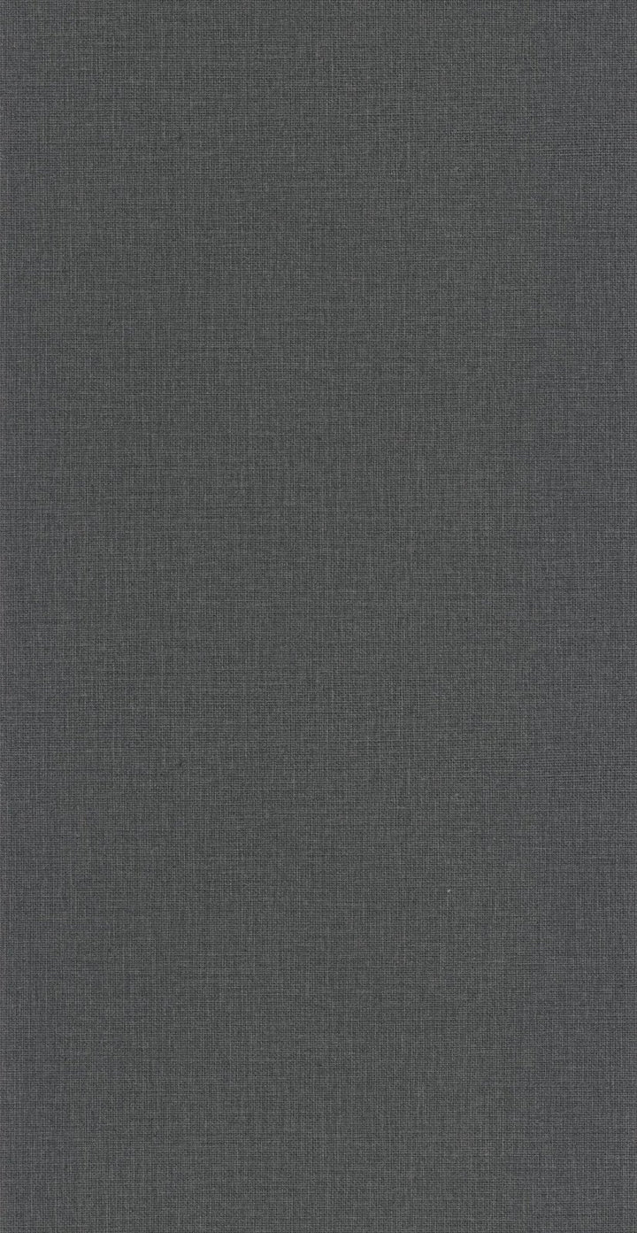 - Caselio Jute Uni Mat - Anthracite Wallpaper - 104019490 - Decor Warehouse