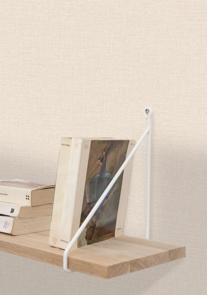  - Caselio Jute Uni Mat - Creme Wallpaper - 104011515 - Decor Warehouse