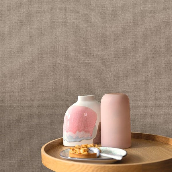 - Caselio Jute Uni Mat - Gazelle Wallpaper - 104012320 - Decor Warehouse