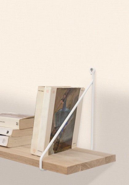 - Caselio Jute Uni Mat - Ivoire Wallpaper - 104011670 - Decor Warehouse