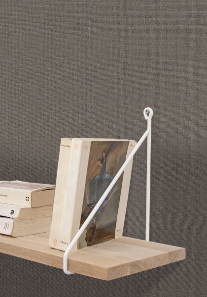  - Caselio Jute Uni Mat - Taupe Cendree Wallpaper - 104012690 - Decor Warehouse