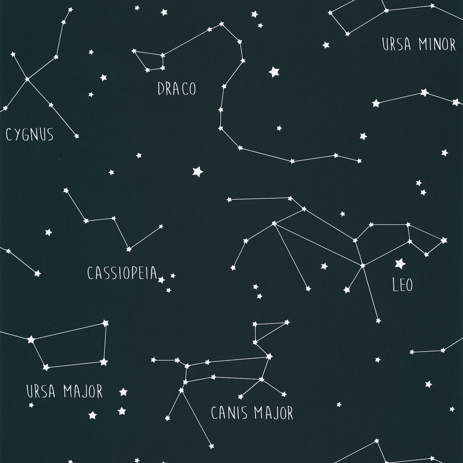  - Caselio Our Planet Constellations Midnight Blue Wallpaper - 101916918 - Decor Warehouse