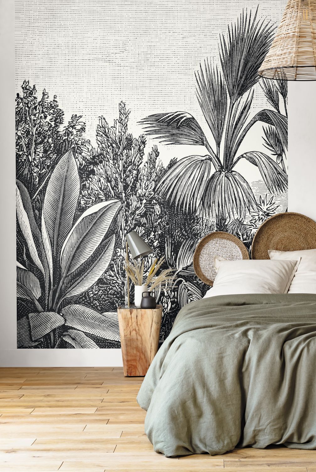  - Caselio - The Place To Be - Escape Black & White Wall Mural - 102059018 - Decor Warehouse