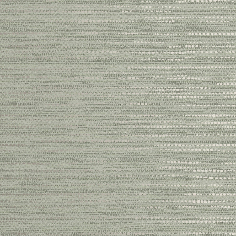 122435-Graham & Brown-Chunky Horizontal Weave Sage Wallpaper-Decor Warehouse