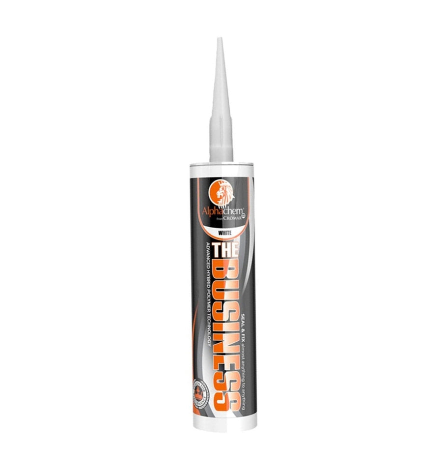  - Cromar Alphachem - The Business Crystal Clear Sealant - 290ml - Decor Warehouse