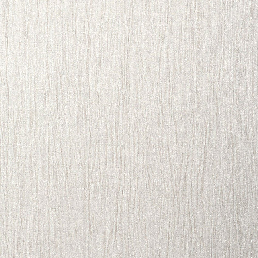  - Crystal Glitter Vinyl Ivory Wallpaper - 9000 - Decor Warehouse