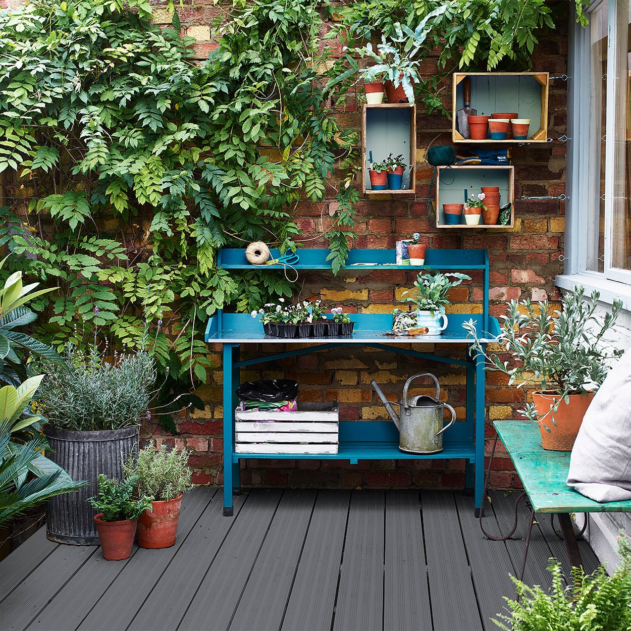 - Cuprinol Anti - Slip Decking Stain 2.5L - Silver Birch - 5122406 - Decor Warehouse