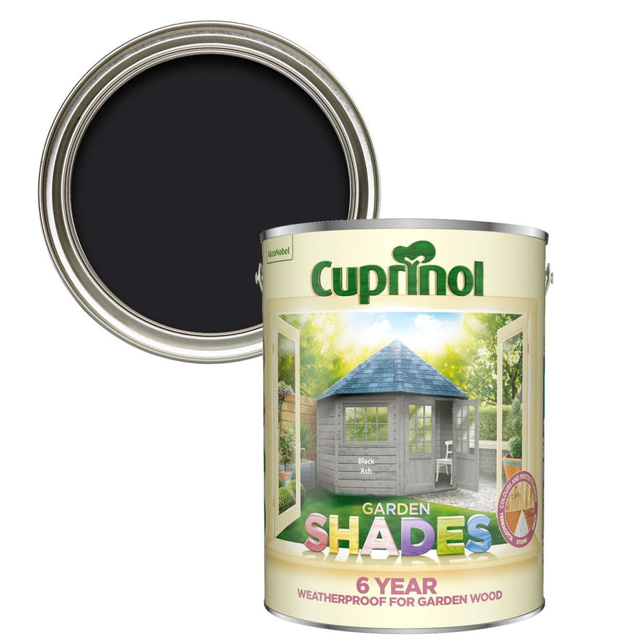 5092549-Cuprinol-Cuprinol Garden Shades - Black Ash Furniture Paint 1L-Decor Warehouse