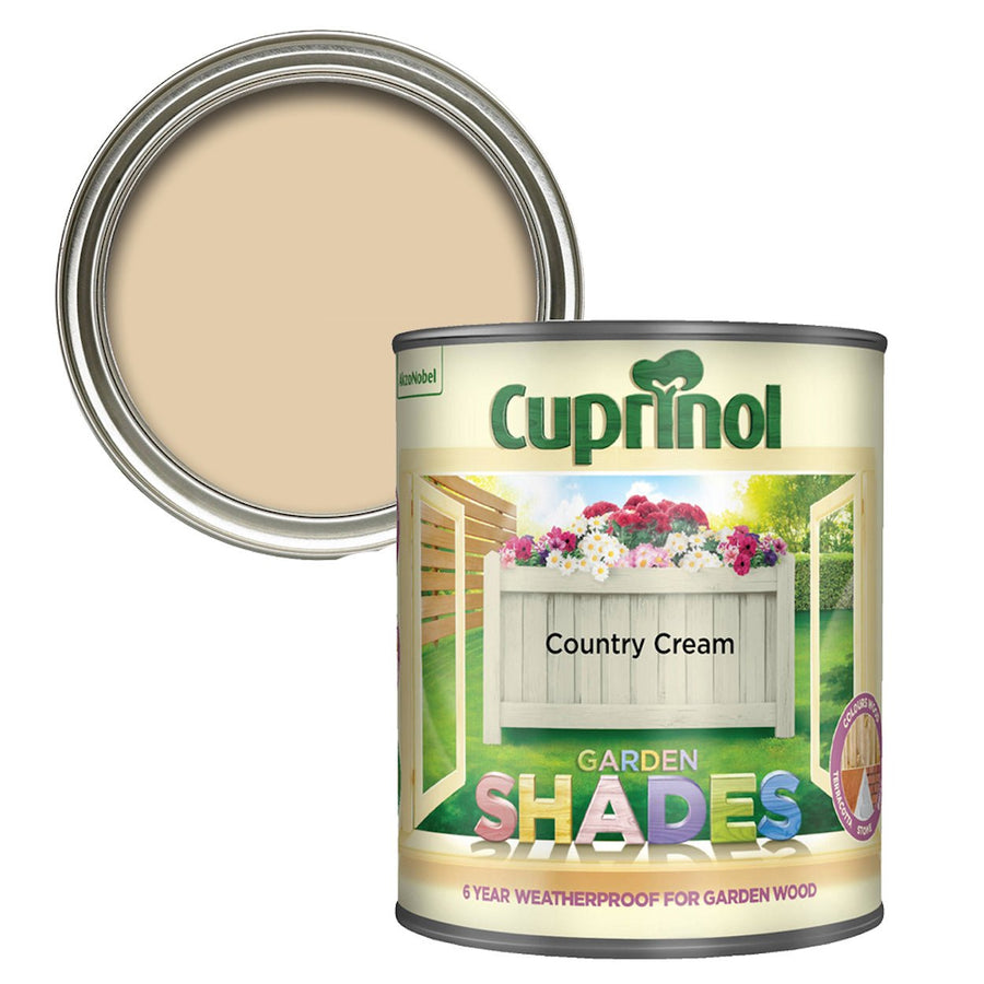 5092588-Cuprinol-Cuprinol Garden Shades - Country Cream Furniture Paint 1L-Decor Warehouse