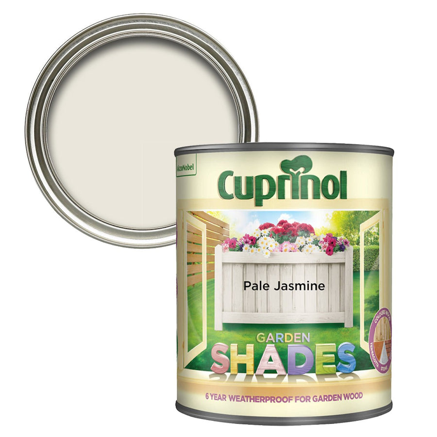 5092582-Cuprinol-Cuprinol Garden Shades - Pale Jasmine Furniture Paint 1L-Decor Warehouse