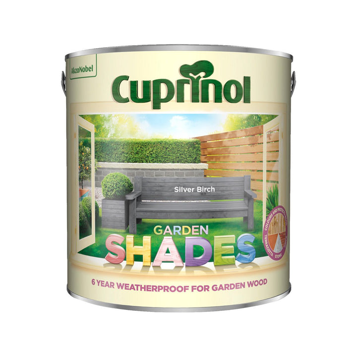  - Cuprinol Garden Shades - Silver Birch Furniture Paint 2.5L - 5244438 - Decor Warehouse