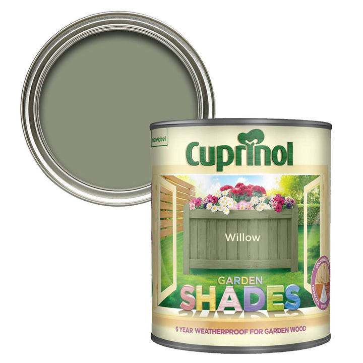  - Cuprinol Garden Shades - Willow Furniture Paint 1L - 5083483 - Decor Warehouse