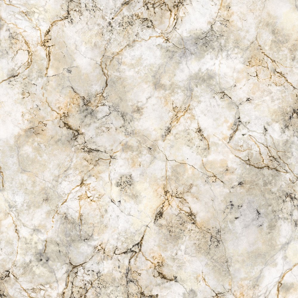  - Debona Verona Marble Gold & Taupe Vinyl Wallpaper - 9121 - Decor Warehouse