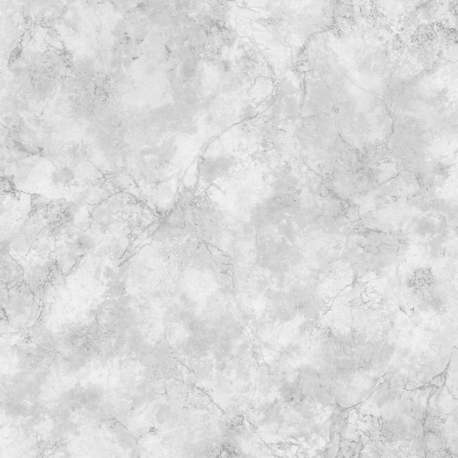  - Debona Verona Marble Silver & White Vinyl Wallpaper - 9122 - Decor Warehouse