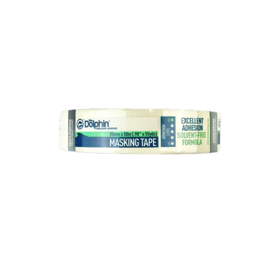  - Dolphin Masking Tape 25mm x 50mm - Decor Warehouse