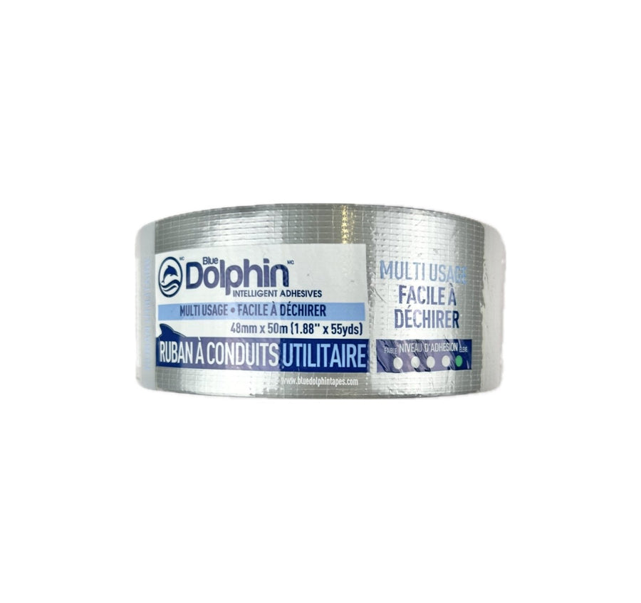  - Dolphin Utility Duct Tape 48mm x 50mm - Decor Warehouse