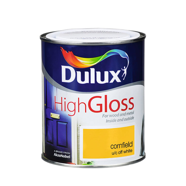 - Dulux High Gloss Wood & Metal - Cornfield - 750ml - Decor Warehouse