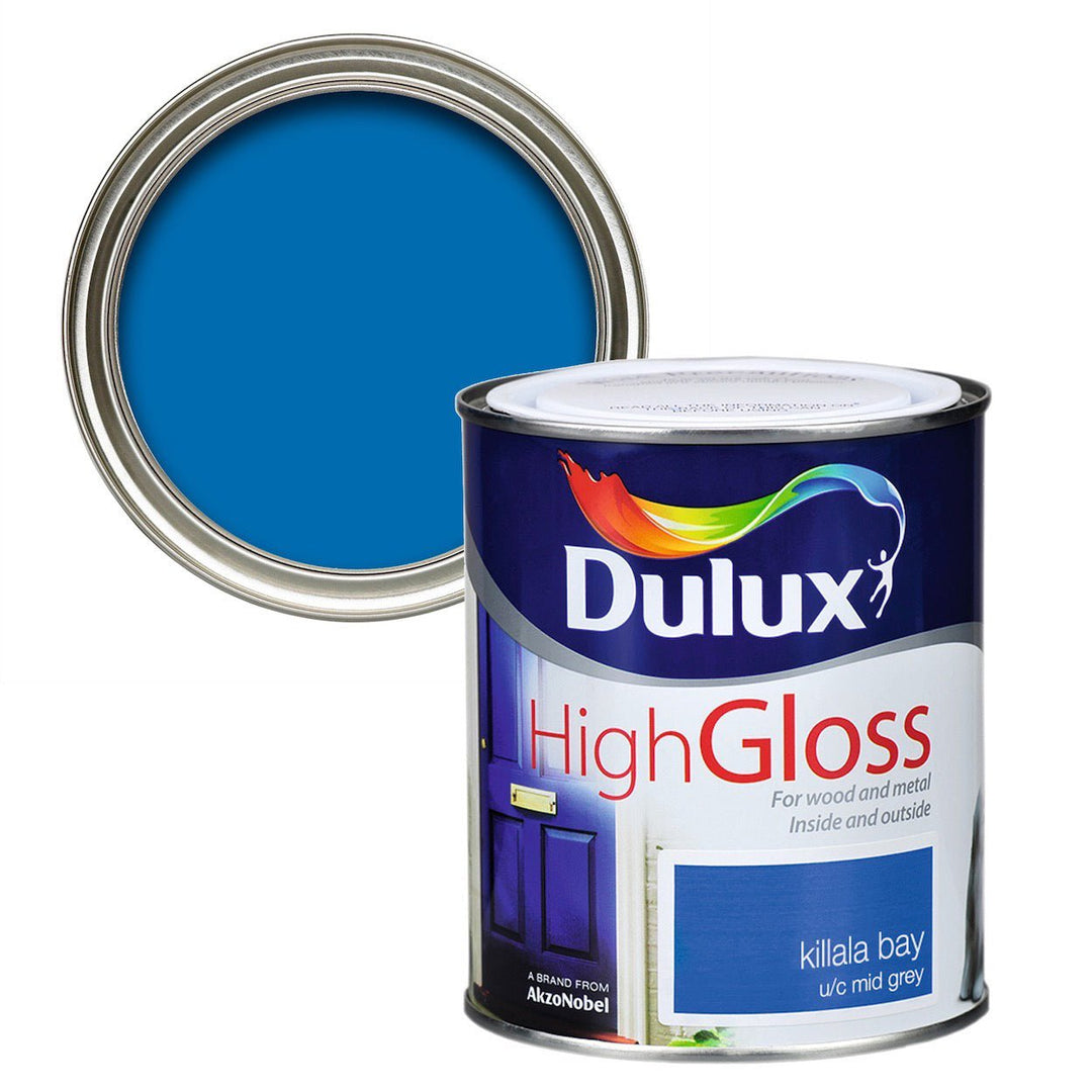  - Dulux High Gloss Wood & Metal - Killala Bay Paint - 750ml - Decor Warehouse