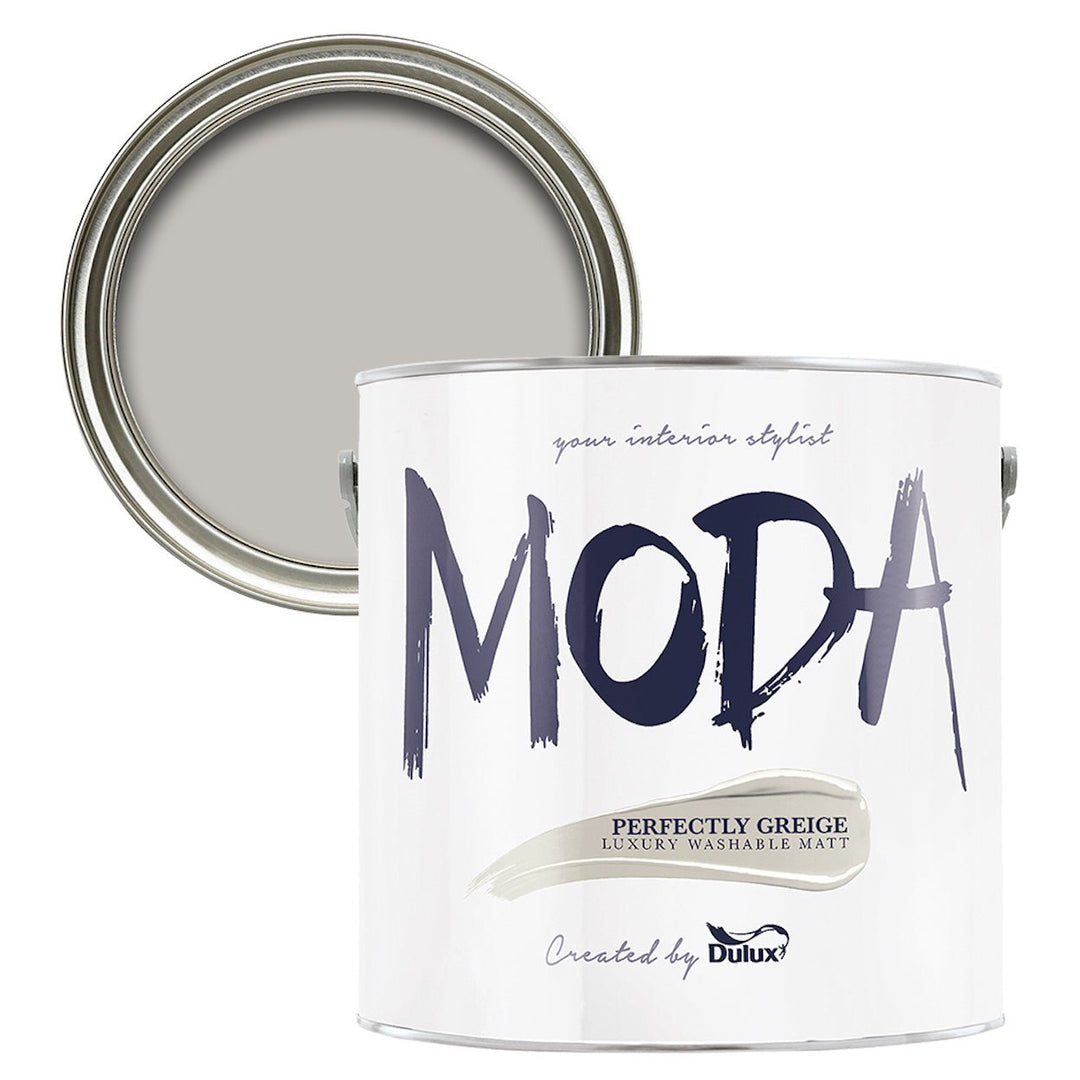  - Dulux Moda Perfectly Greige Paint 2.5L - 5236921 - Decor Warehouse