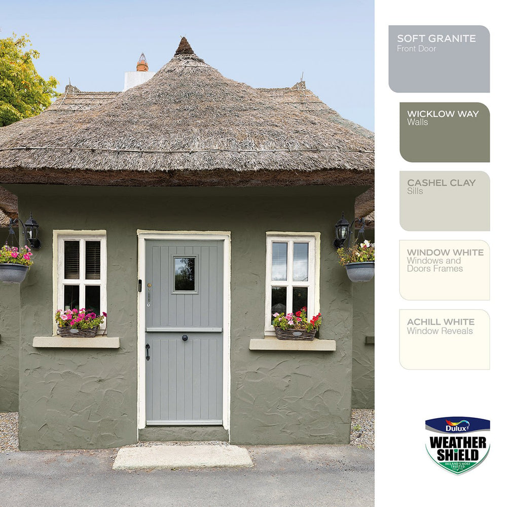 -Dulux-Dulux Weather Shield Satinwood - Soft Granite Paint - 750ml-Decor Warehouse
