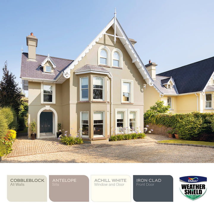  - Dulux Weathershield Satinwood - Iron Clad Paint - 750ml - Decor Warehouse