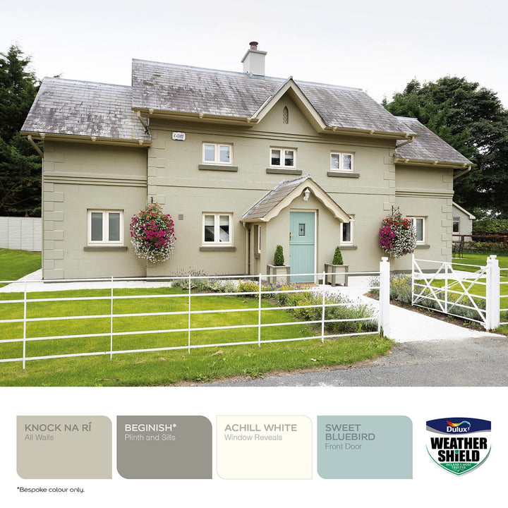  - Dulux Weathershield Satinwood - Sweet Bluebird Paint - 750ml - Decor Warehouse