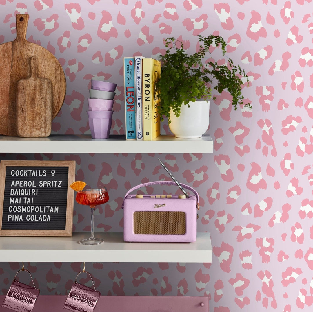- Envy Big Cat Candyfloss Wallpaper - 118724 - Decor Warehouse