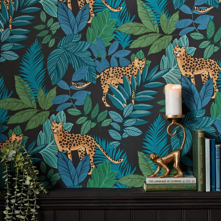  - Envy Cheetin Night Wallpaper - 118610 - Decor Warehouse