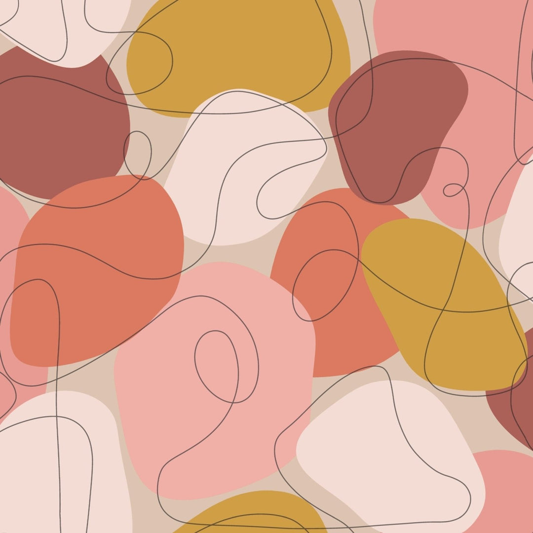 - Envy Mood Peachy Madame Mustard Wallpaper - 118609 - Decor Warehouse