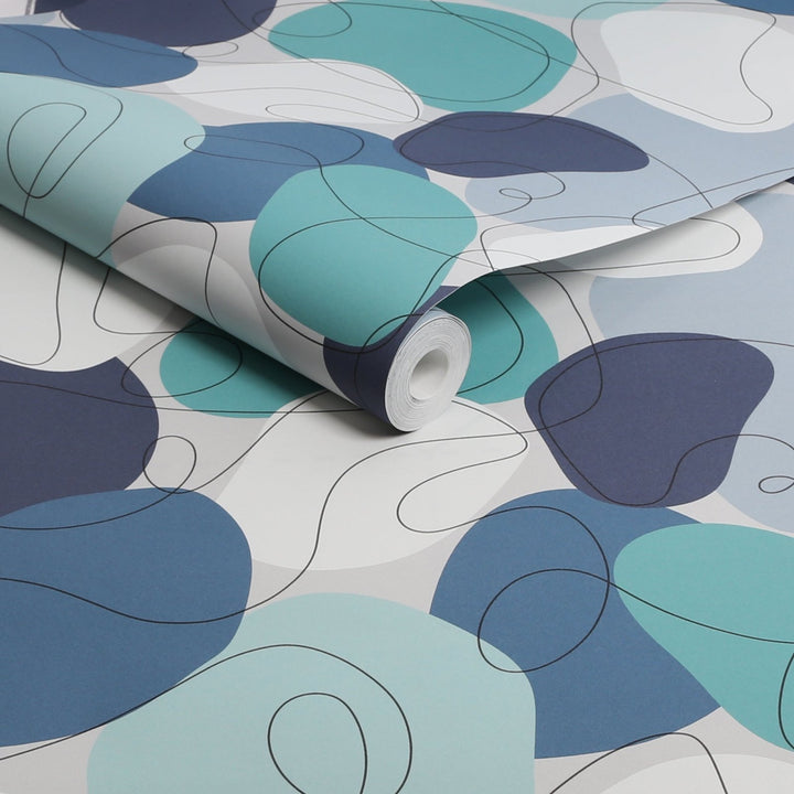  - Envy Mood The Blues Wallpaper - 118734 - Decor Warehouse