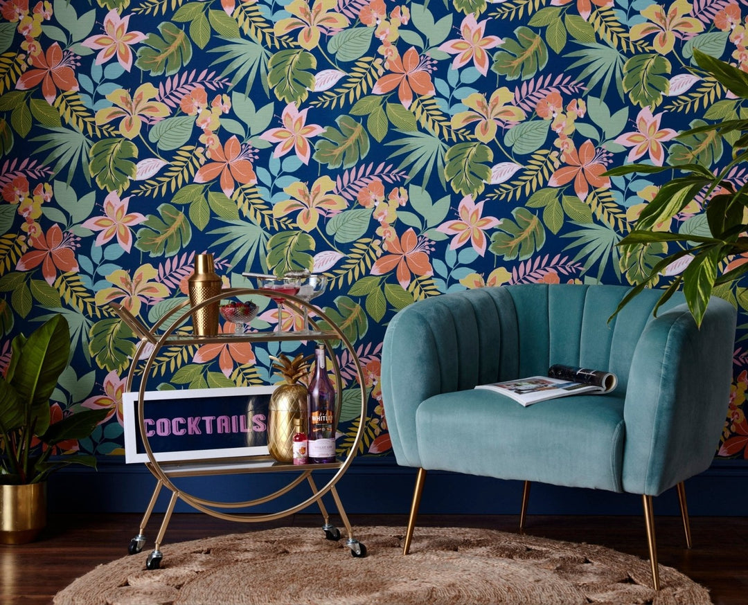  - Envy So Exotic Night Wallpaper - 118616 - Decor Warehouse